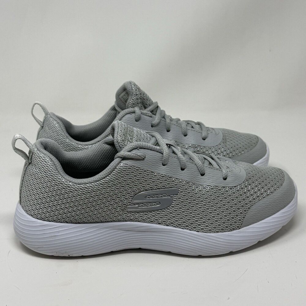 Skechers Dyna-Lite Southacre Sneakers Mens 8 Gray Mesh Lightweight Comfort Shoes